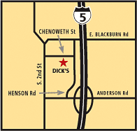 Map Mount Vernon